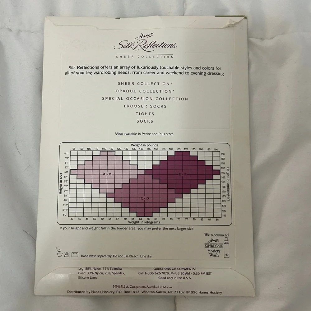 Hanes Silk Reflections Silky sheer thigh highs sandalfoot size AB barely there